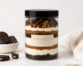 Cookies & Cream Cake Jar — Oreo, Dulce de Leche & Vanilla Cream | Handcrafted in Las Vegas