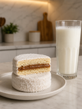 Dulce de Oro Alfajor — Uruguayan-Style Cornstarch, Dulce de Leche & Coconut |Las Vegas